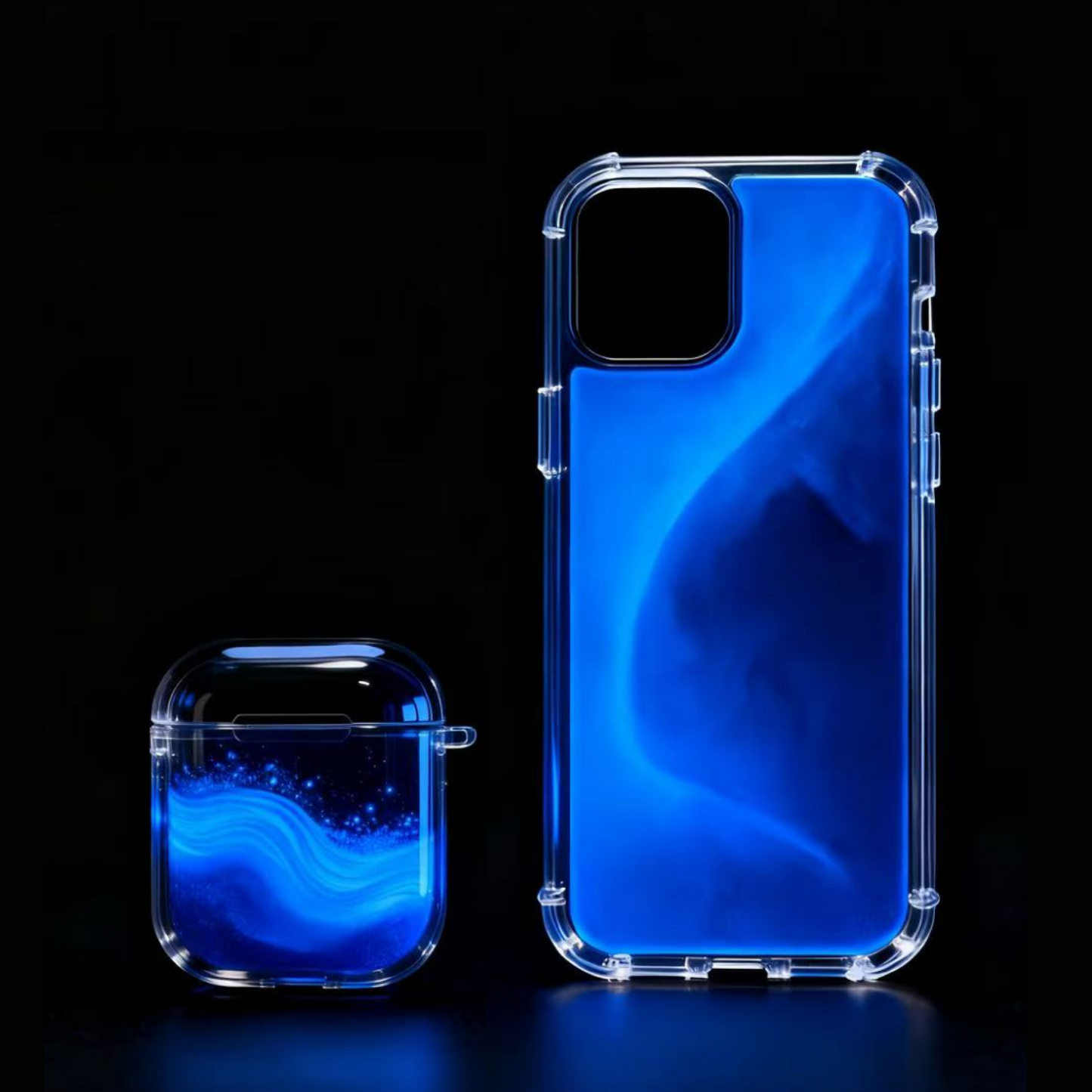 SHIMMER CASE SET – IPHONE & AIRPODS BUNDLE