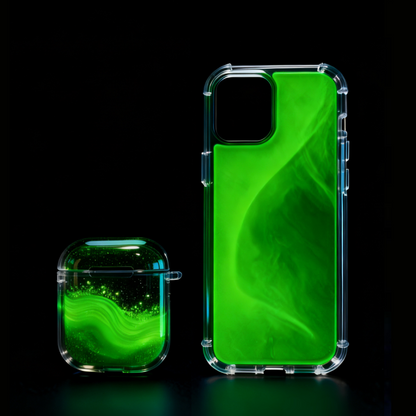 SHIMMER CASE SET – IPHONE & AIRPODS BUNDLE