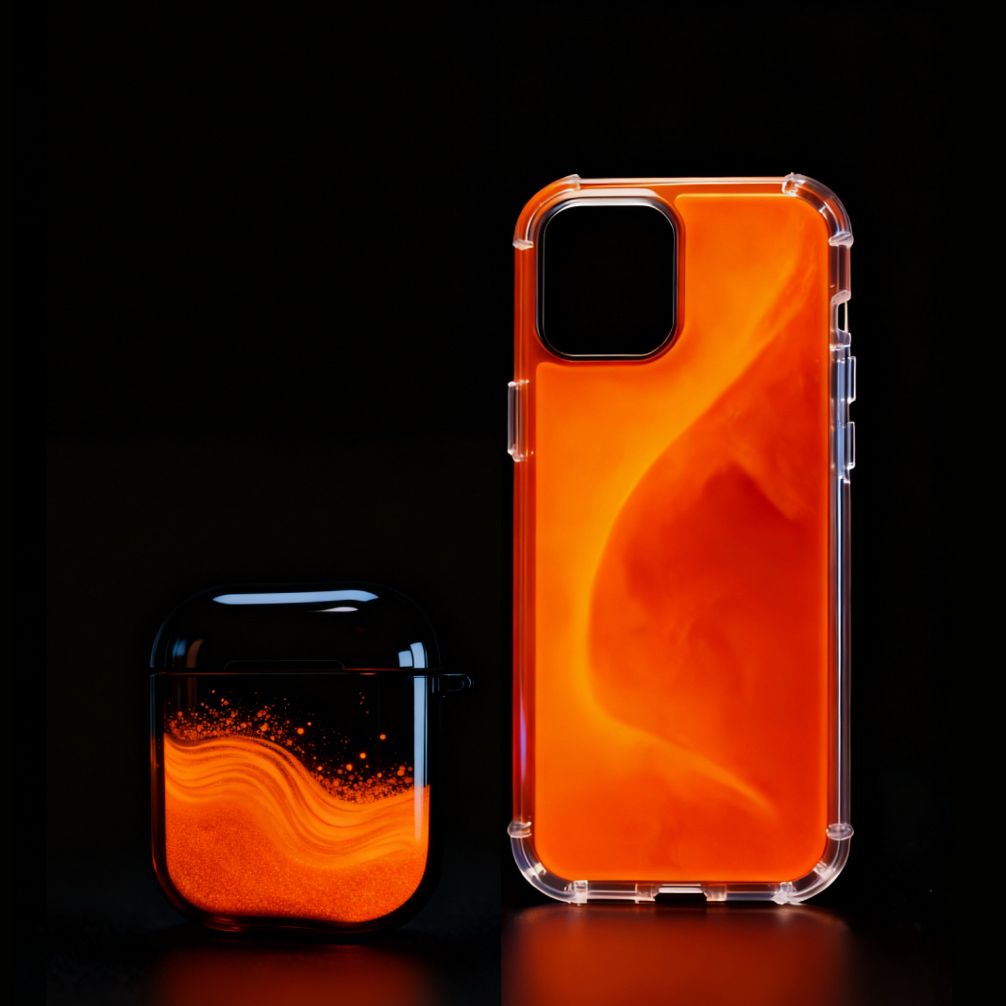 SHIMMER CASE SET – IPHONE & AIRPODS BUNDLE