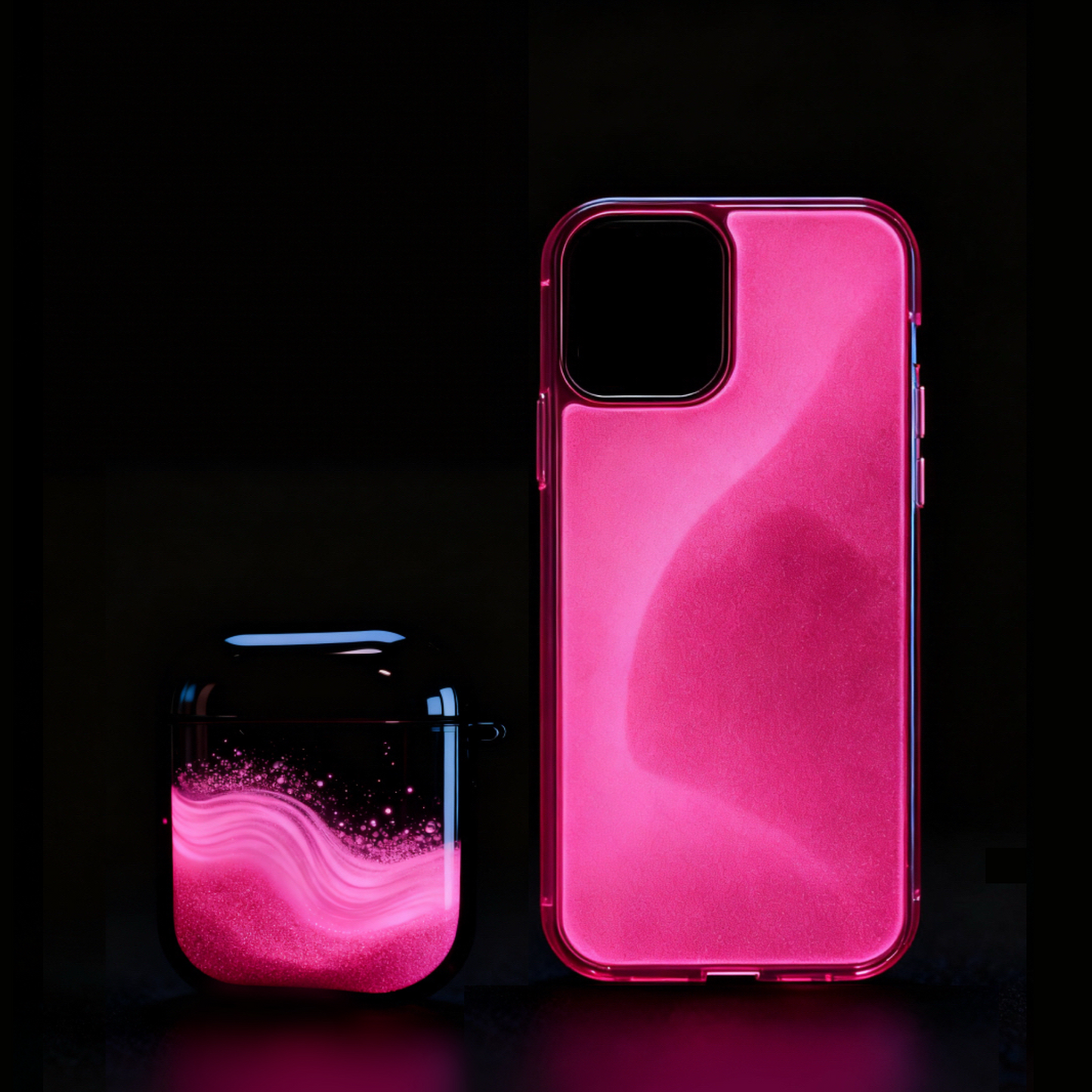 SHIMMER CASE SET – IPHONE & AIRPODS BUNDLE